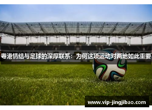 粤港情结与足球的深厚联系：为何这项运动对两地如此重要